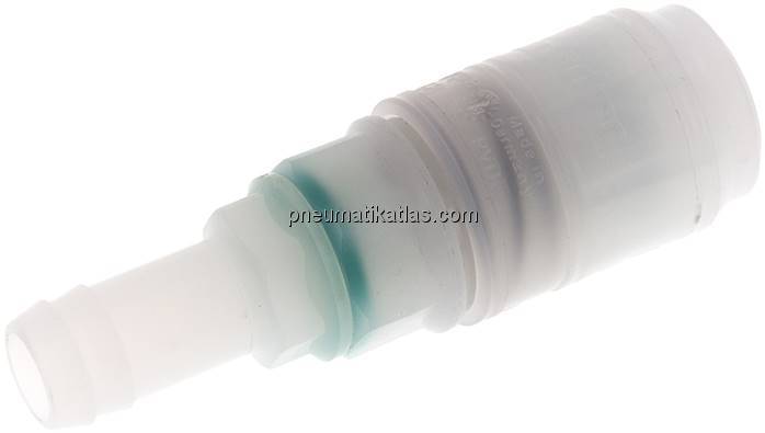 Kupplungsdose (NW7,2) 13 (1/2")mm Schlauch, PVDF