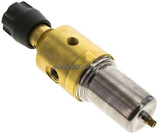 Filterregler, Messing, G 3/8", 0,5 - 8bar (Standard)