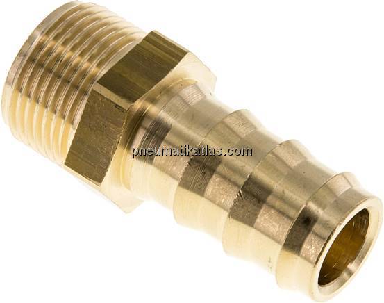 Steckanschluss G 3/4" AG, Messing, 19,1mm GSP-Schlauch