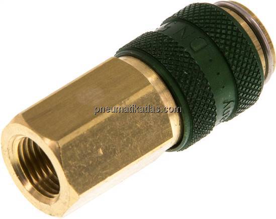 Kupplungsdose (NW5) G 1/8"(IG), Messing