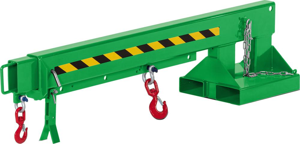 Kranarm Typ RKA-3 6-fach ausziehb.3000kg nicht verst. 2220-3720 RAL 6018 gelbgrün