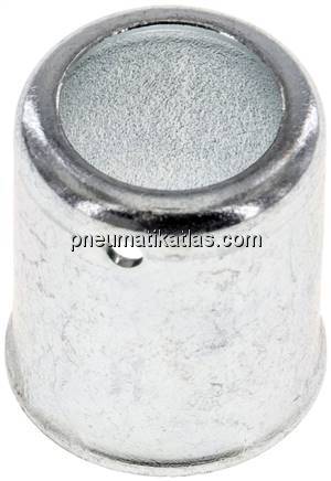 Schlauchhülse für Niederdruckschlauch DN10(16,5 - 17mm) Stahl