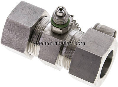 Messanschluss M16x2, 30 S (M42x2)-HD-Verschraubung, 1.4571