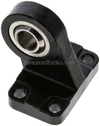 ISO 15552-90°-Laschenschwenkbefestigung 40 mm, Stahl / GGG