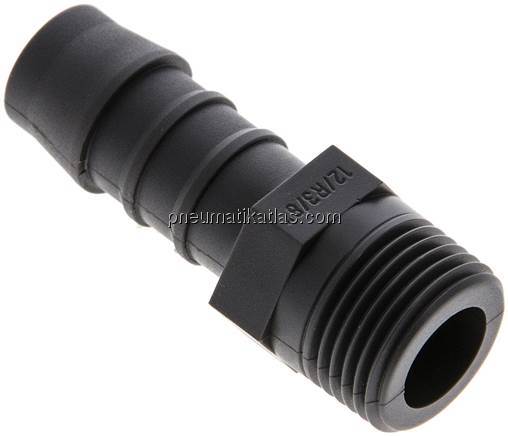 Gewindetülle R 3/8"-12mm, PA 6