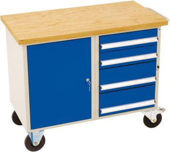 Werkstattwagen VVM-1.1 1 Schrank, 4 Schubladen