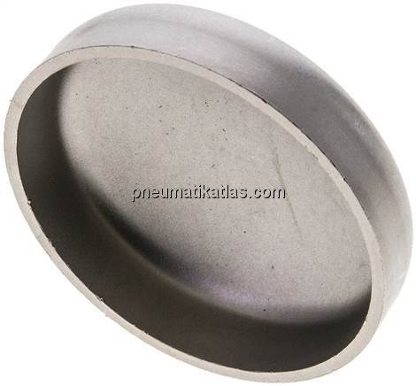 Rohrkappe 60,3x2,0mm, 1.4541, ähnlich DIN 28011