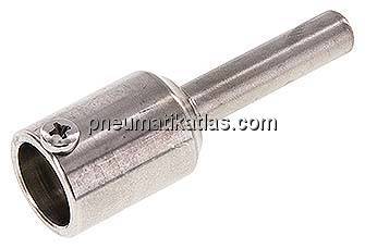 Schutzrohr zum Einschweißen (Ø 24 mm), 63mm, 1.4571