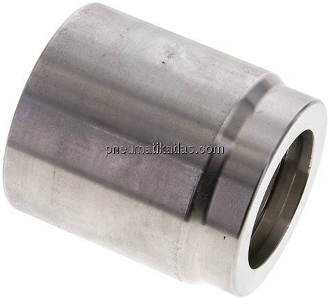 ES-Pressanschluss Hülse 2 SN (nicht geschält), 59,0 x 66,5 (Da x L)