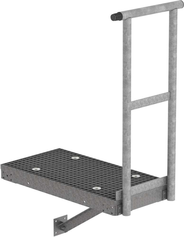 Erweiterungspodest Stahl verzinkt B1000xT500 mm GÜNZBURGER STEIGTECHNIK