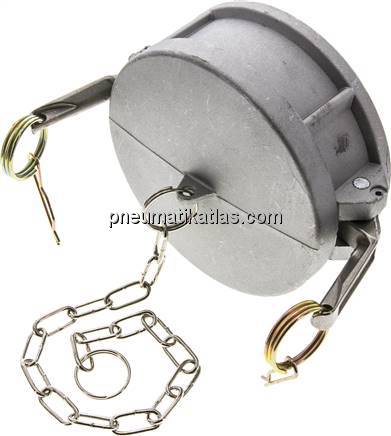 Kamlock-Verschlusskappe (DC) 4", Aluminium