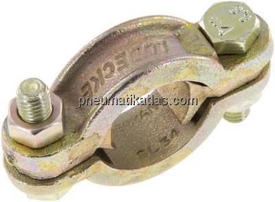 Schlauchklemme Temperguss verzinkt, 28 - 34mm