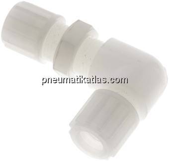 Winkel-Schott-Verschraubung 12x10mm, PVDF