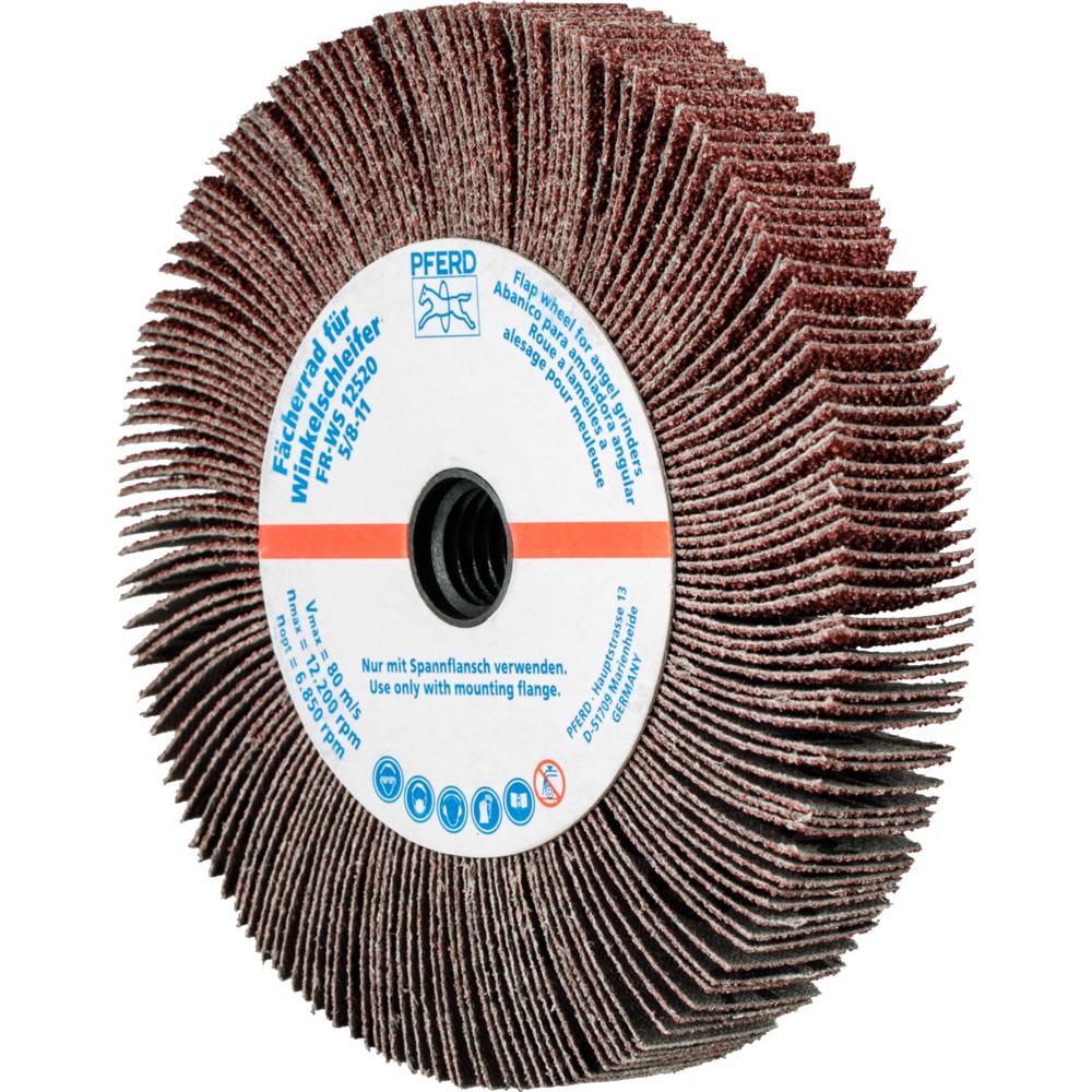 Fächerschleifwerkzeuge FR WS 12520 5/8-11 A 40