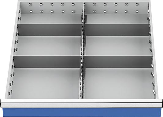 Metalleinteilungen FH50 B705 x T705