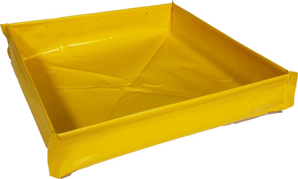 Faltwanne Quick L800xB800XH120 mm Auffangvolumen 76 l PVC