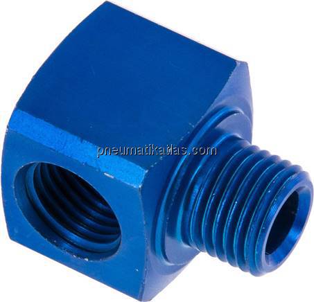 T-Stücke G 1/4"(AG)-2xG 1/4"(IG), Aluminium