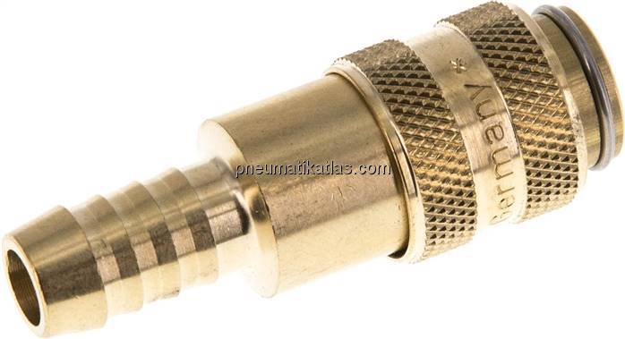 Kupplungsdose (NW5) 8 (5/16")mm Schlauch, Messing