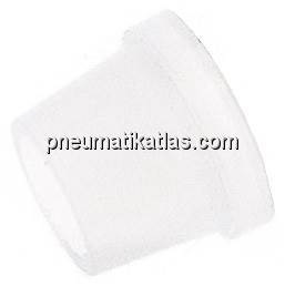 Klemmring 4x2mm, PVDF (FDA)