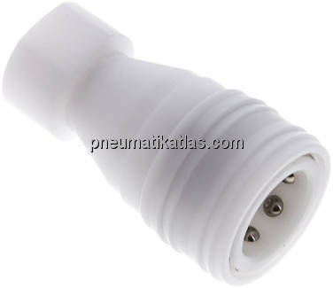 Kupplung ISO 7241-1B, Muffe, G 3/8"(IG), POM