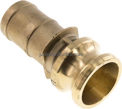 Kamlock-Stecker (E) 38 (1-1/2")mm Schlauch, Messing