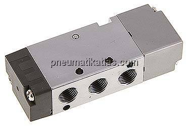 5/2-Wege Pneumatikventil, G 1/8", Federrückstellung