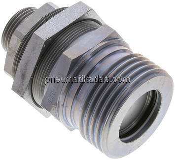 Hydraulik-Rohrleitungskupplung, Muffe Baugr.6, 22 L (M30x2)