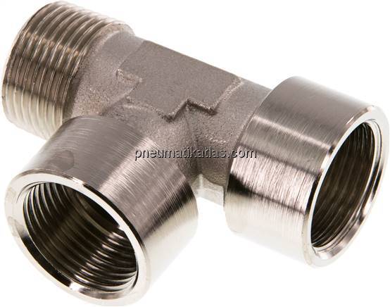 LE-Einschraubstück G 3/4"(IG)-R 3/4"(AG), Messing vernickelt