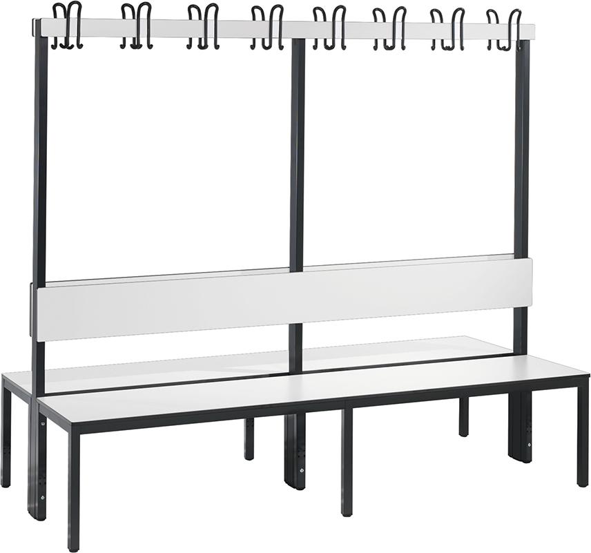 Garderobenbank Basic PlusH1650xB1960xT760mm