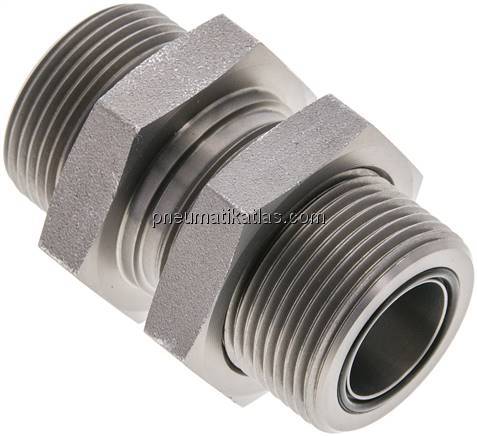 ORFS-Schottverschraubung UN 1-7/16"-12(AG)