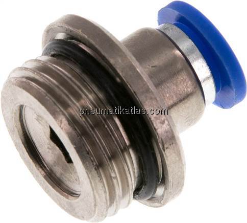 Gerader Steckanschluss G 1/2"-8mm, IQS-Standard m. Innens.