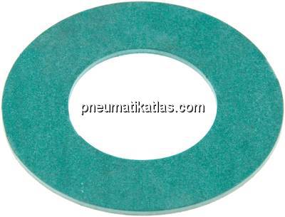 Flanschdichtung DN 32, 43x82x2 mm, C 4400