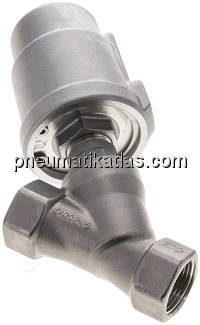 Schrägsitzventil G 3/4",Antrieb: Edelstahl 1.4305, Eco-Line