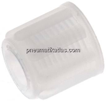 Überwurfmutter 6x4mm(M 10x1), PVDF