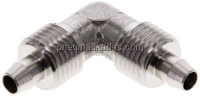 Winkel-Gewindestück 6x4mm, 1.4404 ohne Muttern