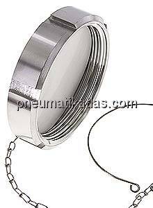 Blindmutter (Milchgewinde) Rd 110 x 1/4", 1.4301