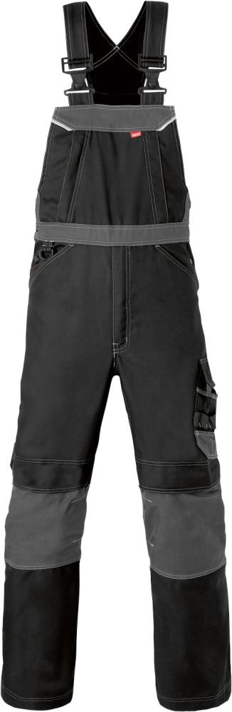 Latzhose Attitude, Gr.62, schwarz/kohlengrau