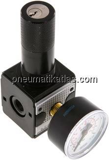 MULTIFIX Druckregler, abschließbar,G 1/4" 0,2 - 6bar