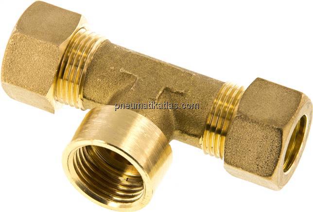 T-Klemmringverschraubung G 1/2"-15 (M20x1,5)mm, Messing