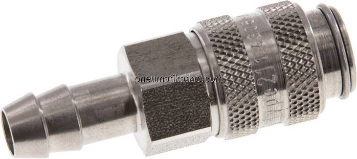 Kupplungsdose (NW5) 8 (5/16")mm Schlauch, Edelstahl