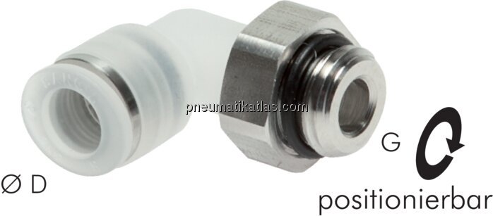 Exemplarische Darstellung: L-Steckverschraubung Po