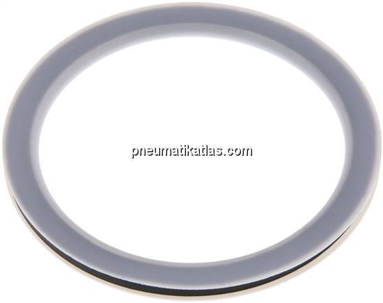 FKM / PTFE-Ersatzdichtung f. Kamlock-Kupplung DN90 (4")
