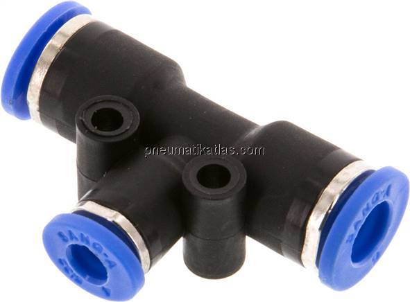 T-Steckanschluss 6mm-4mm, IQS-Standard