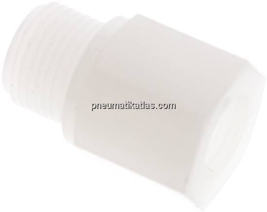 Reduziernippel G 3/8"(AG)-G 1/4"(IG), PVDF