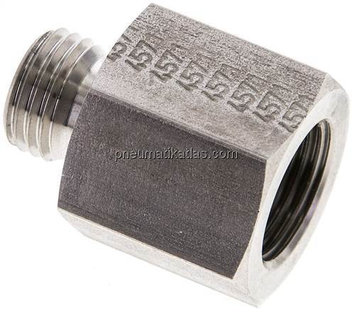 Aufschraub-Schneidringverschr. G 3/8"-8 L (M14x1,5), ohne Mutter & Schneidring, 