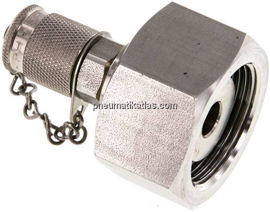 Messanschluss M16x2, 25 S-Dichtkegel, 1.4571