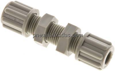 Schott-Verschraubung 6x4mm, Polypropylen