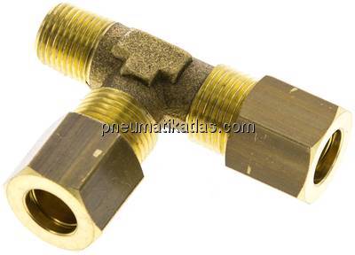 LE-Klemmringverschraubung R 1/8"-8 (M12x1)mm, Messing