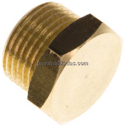 Verschlussstopfen Außenskt. G 3/8", Messing