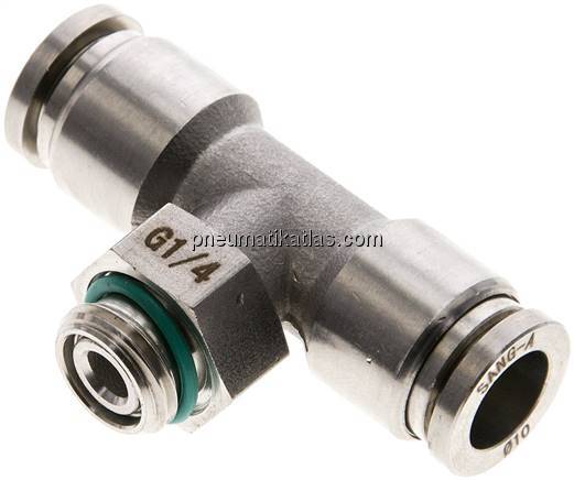 T-Steckanschluss G 1/4"-10mm, IQS-ES LE/IQS-PVDF